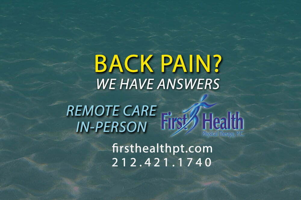 BACK-PAIN Solutions from First Health PT